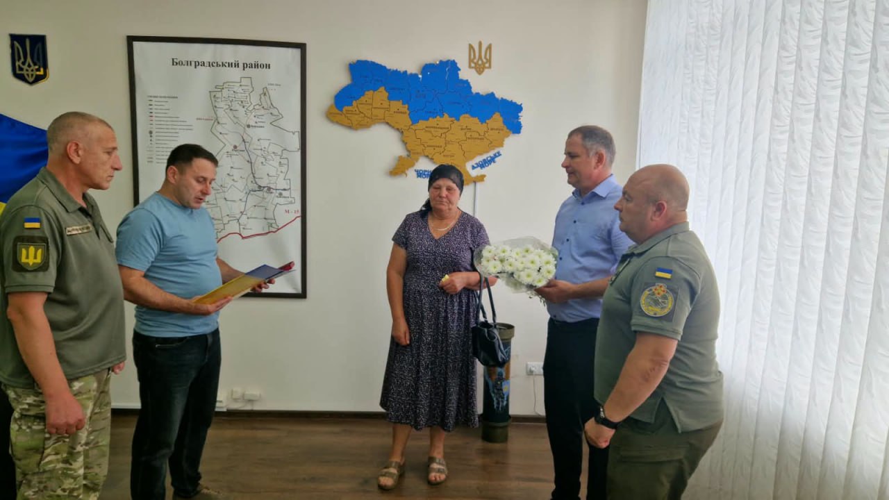 Полеглий воїн з Болградської громади відзначений державною нагородою “Захисник Вітчизни”