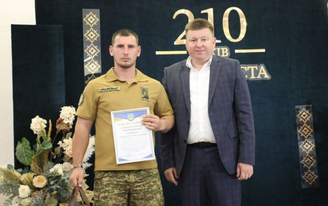 У місті Арциз нагородили ізмаїльських гвардійців