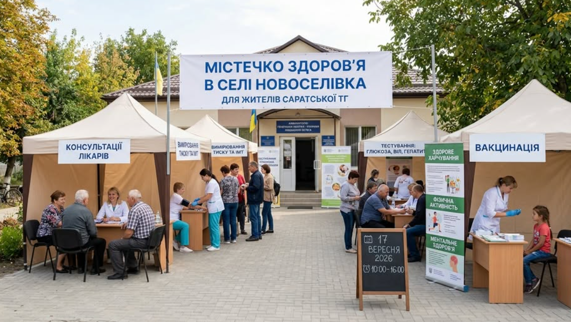 Новоселівка Містечко здоров’я