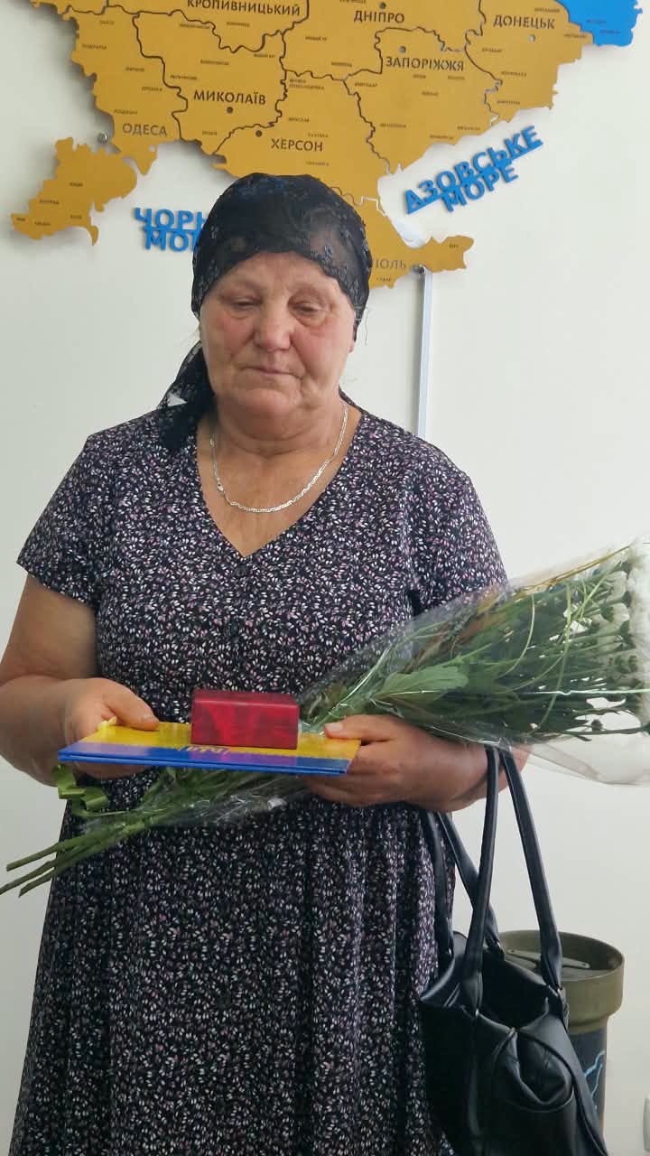 Полеглий воїн з Болградської громади відзначений державною нагородою “Захисник Вітчизни”