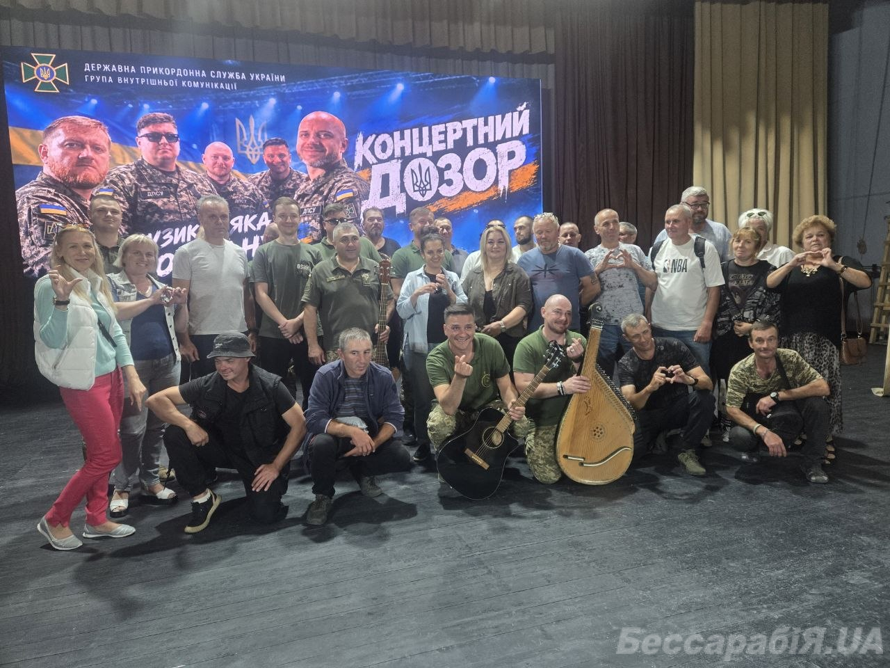 «Концертний Дозор» у Болграді: підтримка та музика від прикордонників