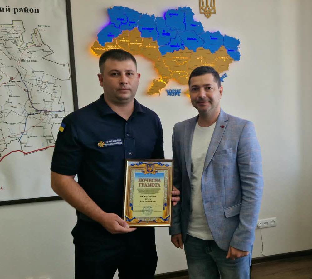 У Болградському районі до Дня рятівника відзначили працівників ДСНС