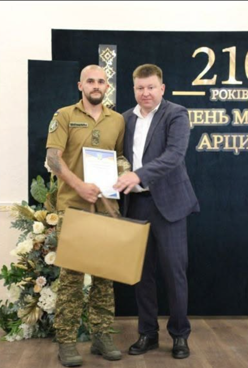 У місті Арциз нагородили ізмаїльських гвардійців