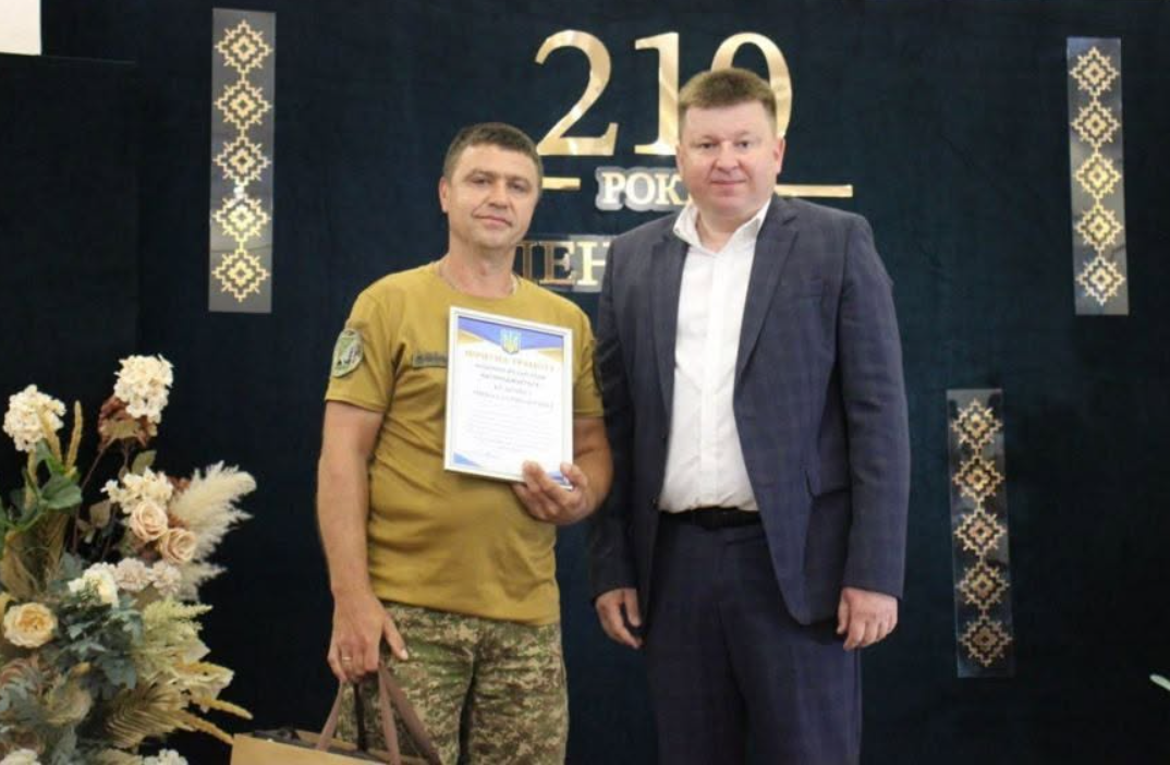 У місті Арциз нагородили ізмаїльських гвардійців
